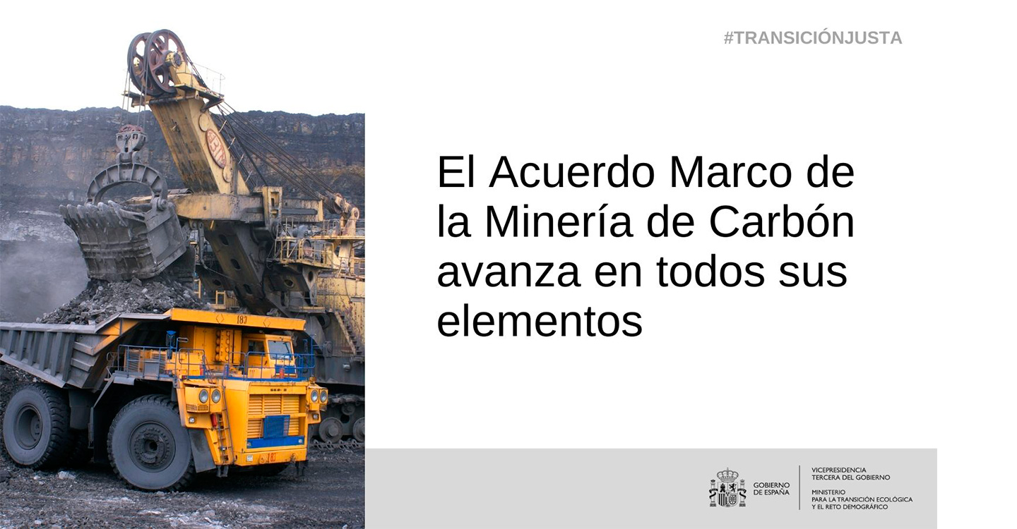 El Acuerdo Marco de la Minería de Carbón avanza en todos sus elementos


