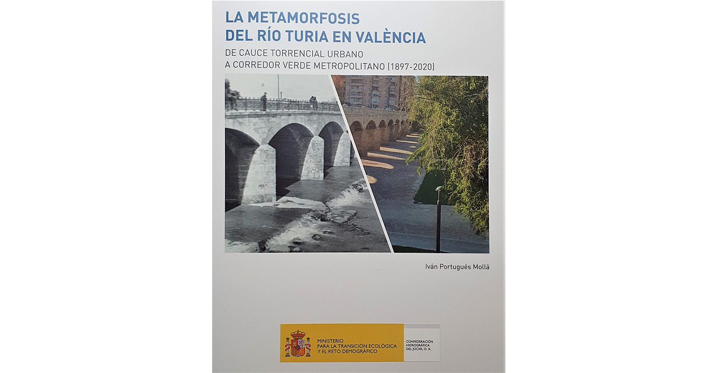 La Confederación Hidrográfica del Júcar presenta la edición del libro “La metamorfosis del río Turia en València”, de Iván Portugués Mollá, basado en el archivo histórico de aquélla.