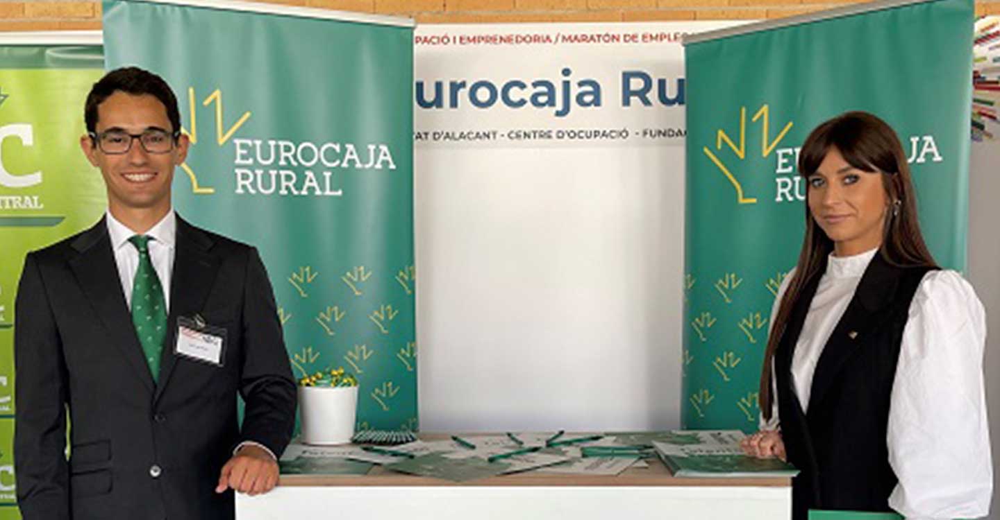 Eurocaja Rural presenta su propuesta de planes de carrera a los alumnos de la Universidad de Alicante
