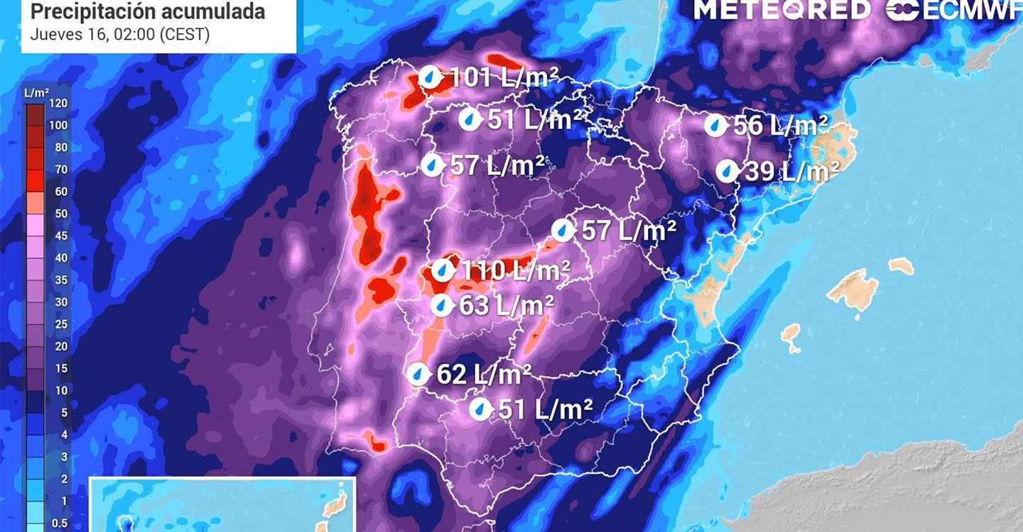 Ya irrumpen las lluvias y se prevén registros importantes