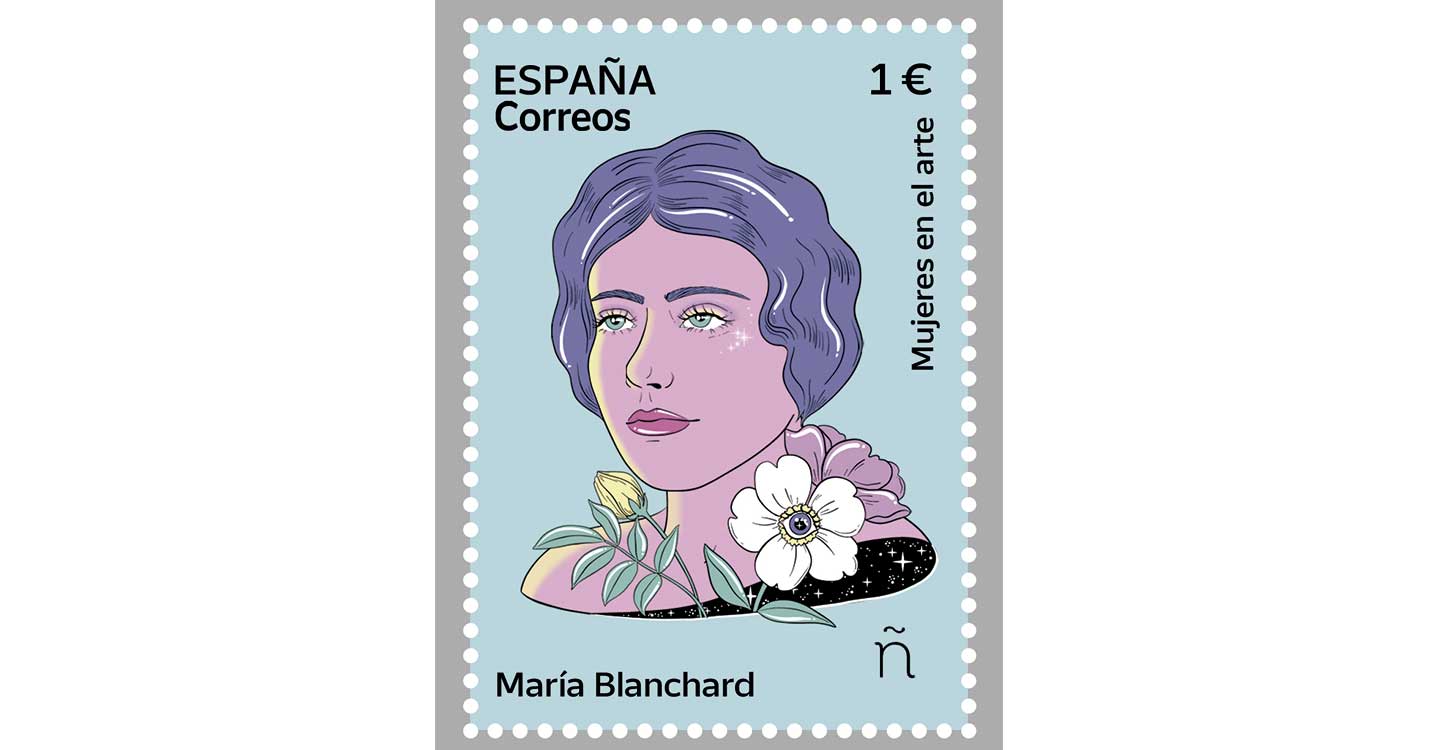 Correos emite un sello dedicado a María Blanchard, dentro de la colección #8MTodoElAño