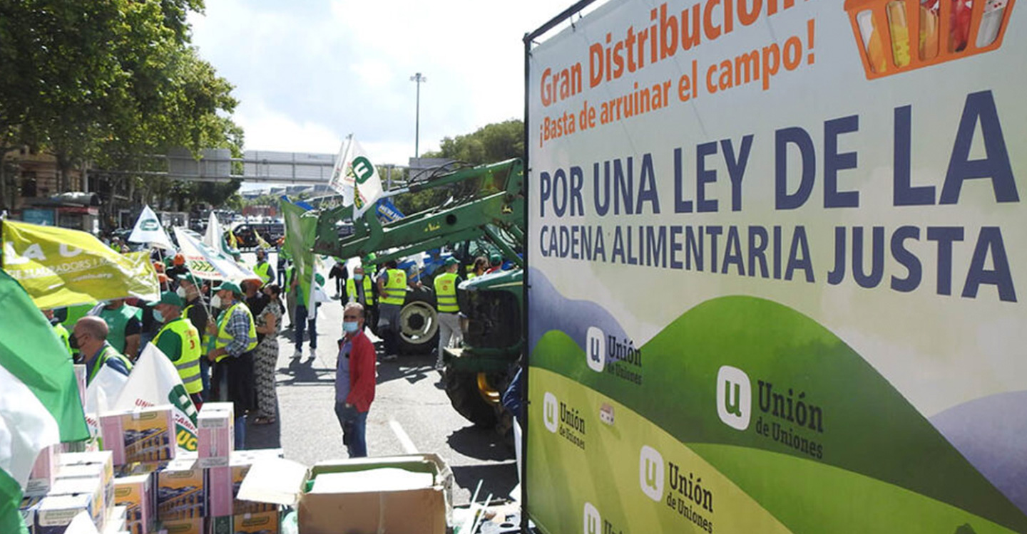 Unión de Uniones denuncia a la Comisión que la nueva Ley de la Cadena Alimentaria incumple la Directiva Europea

