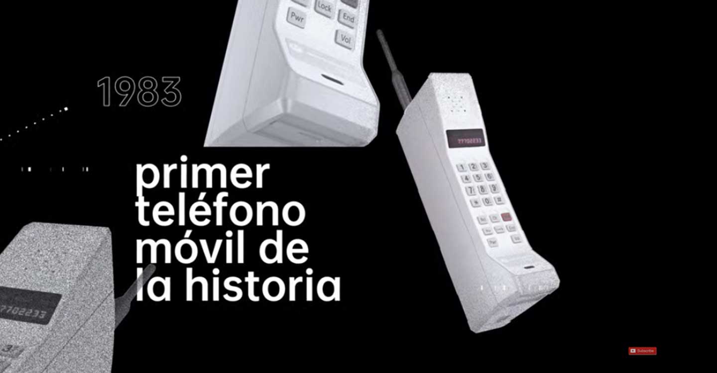 40 años de móviles: desde los de 1kg a smartphones con pantallas enrollables