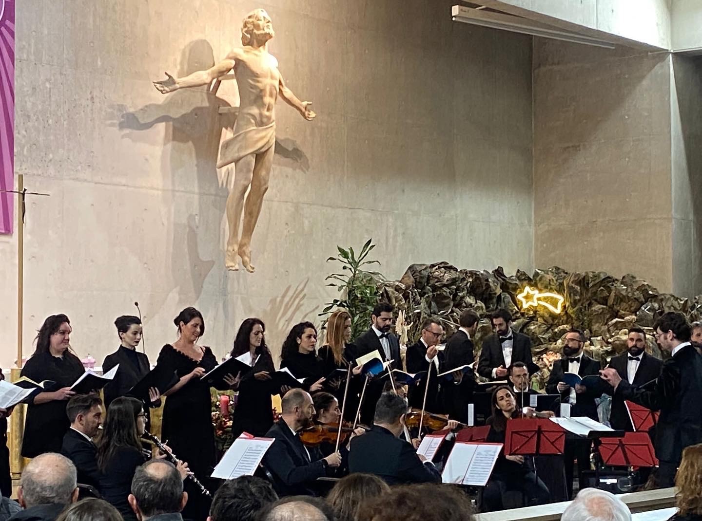 AMAO participó este sábado con el Magnificat de Bach y Exultate Jubilate de Mozart en el Ciclo de Música Clásica de Collado Villalba
