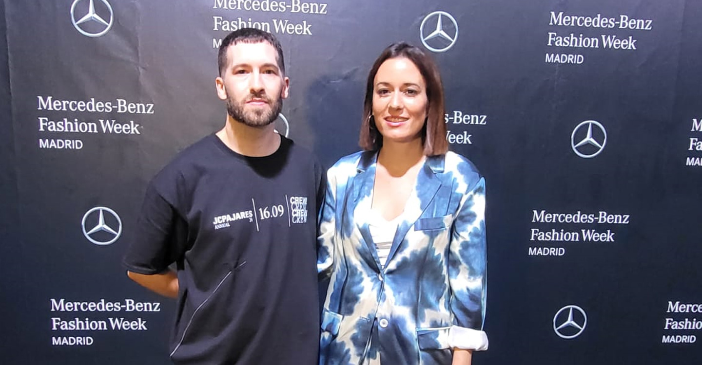 Ana Isabel Fernández asiste al desfile del diseñador JC Pajares en la Mercedes-Benz Fashion Week