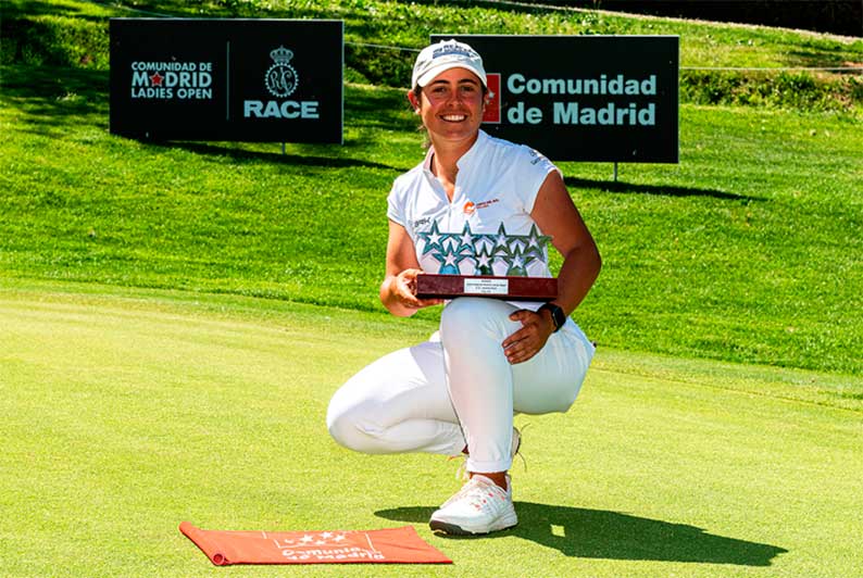 Ana Peláez conquista a lo grande el Comunidad de Madrid Ladies Open 