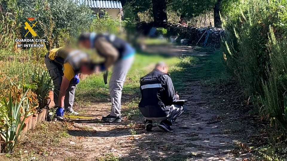 La Guardia Civil esclarece el asesinato de un anciano que apareció dentro de un bidón cubierto de cal en Ávila
