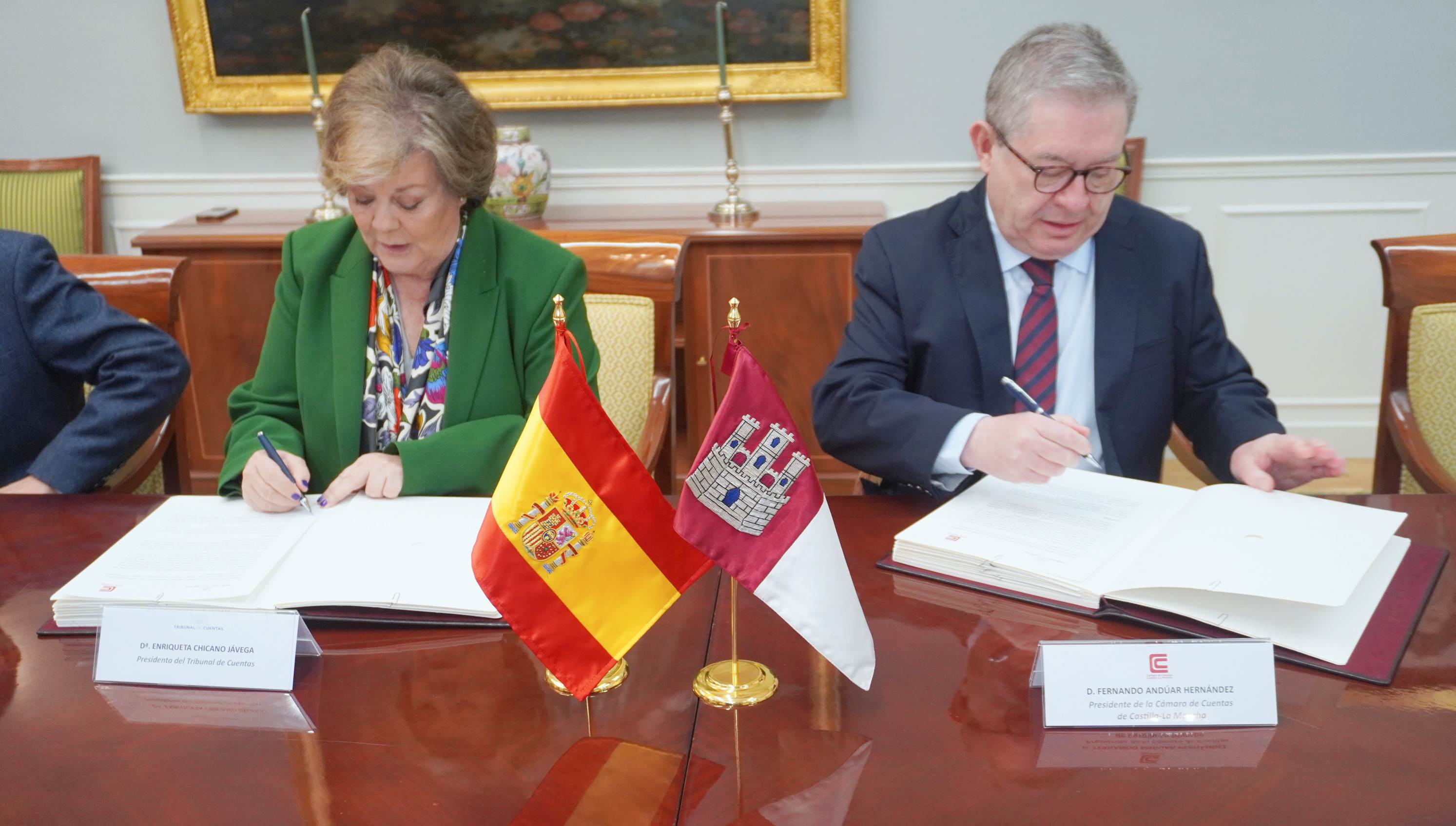 La Cámara de Cuentas de Castilla-La Mancha se adhiere a la Plataforma y al Portal de Rendición de Cuentas de las Entidades Locales