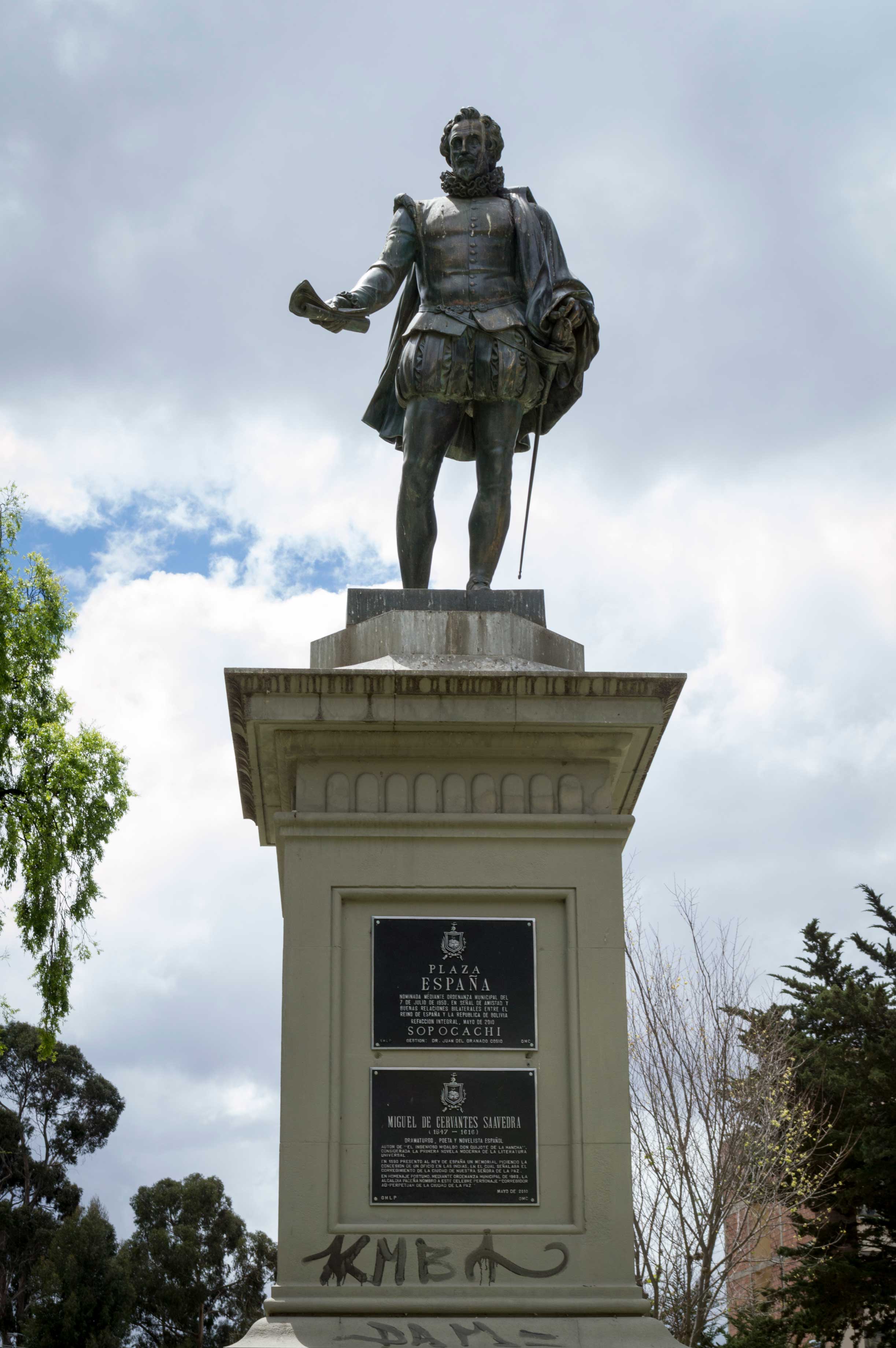 Cervantes en La Paz