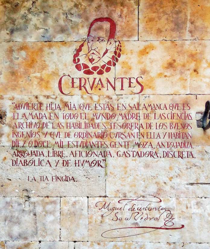 Cervantes en Salamanca