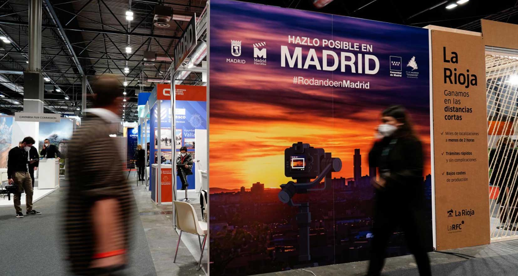 La Comunidad de Madrid se presenta como un gran plató de rodajes en FITUR SCREEN 2022