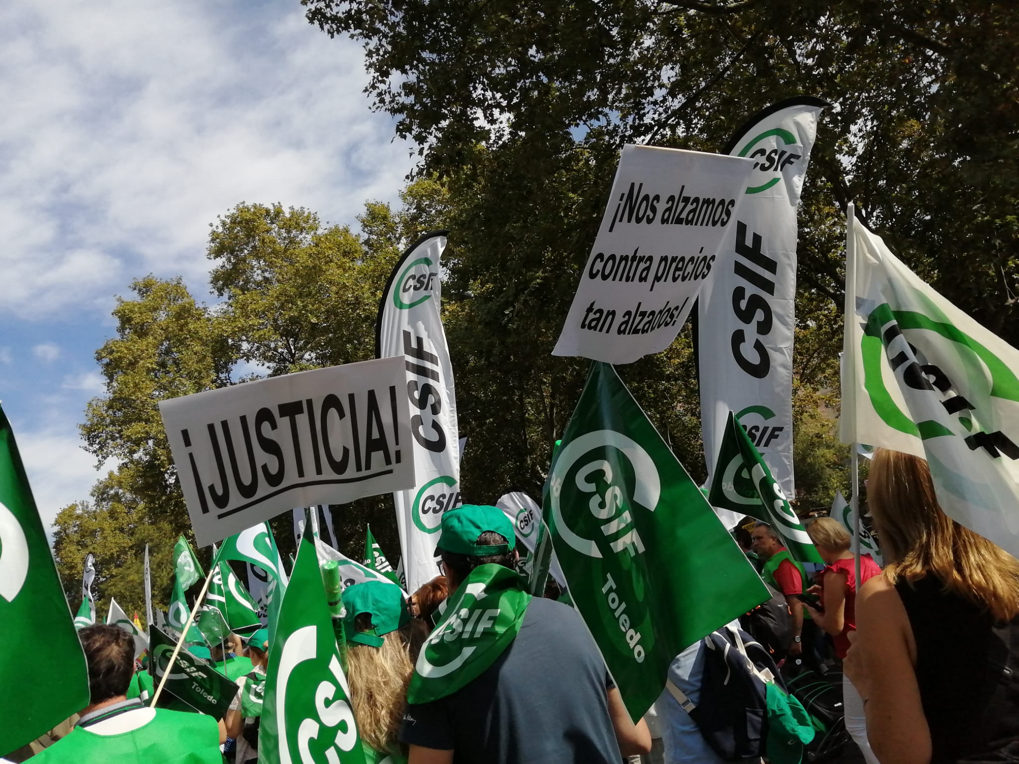 Manifestación CSIF