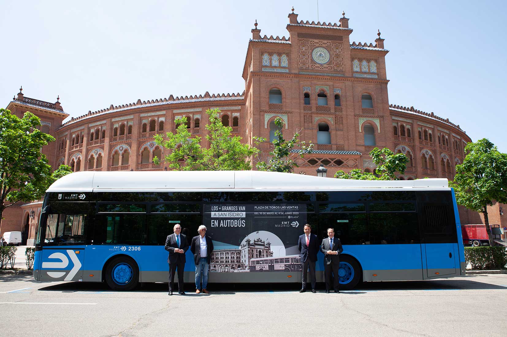 La EMT colaborará con la Plaza de Toros de Las Ventas en la promoción de la ciudad de Madrid