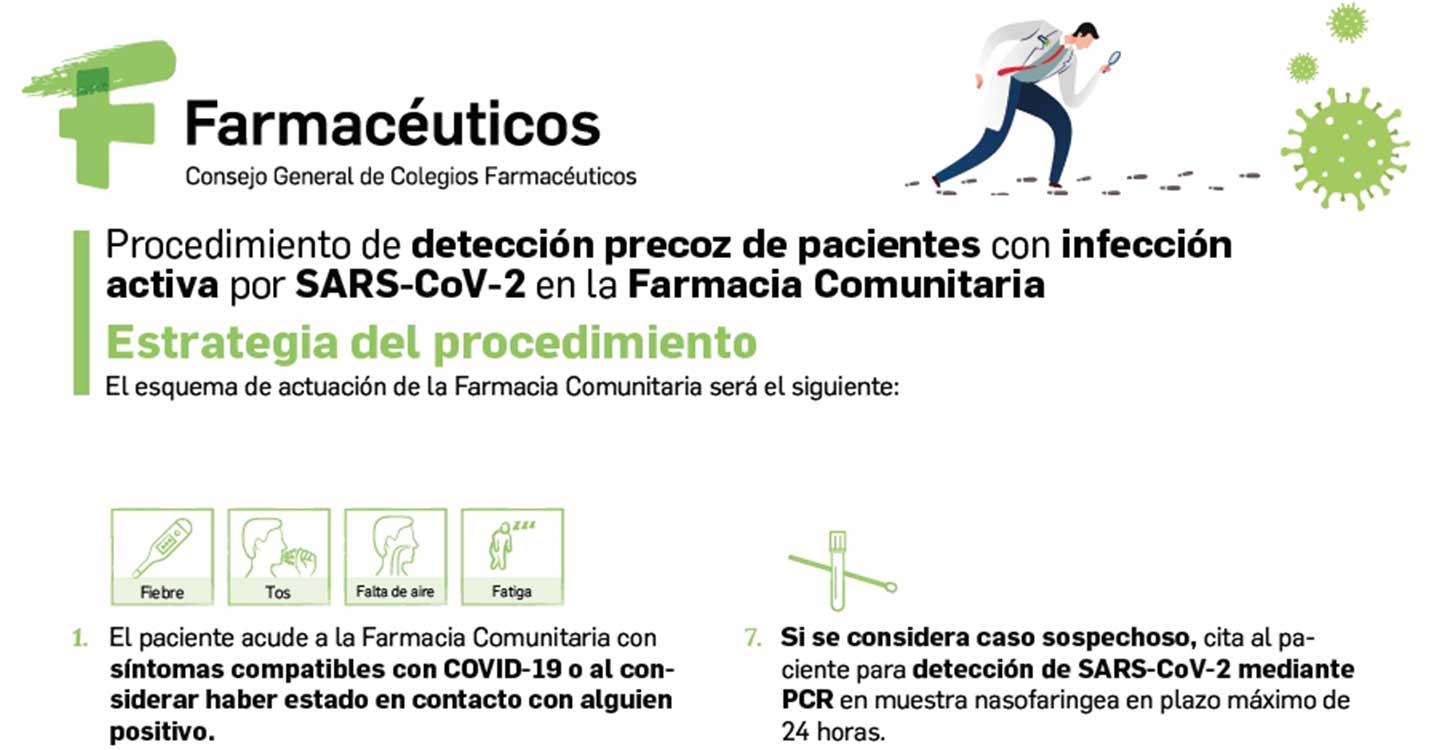 El Consejo General de Colegios Oficiales de Farmacéuticos presenta una propuesta para la prevención de los rebrotes 