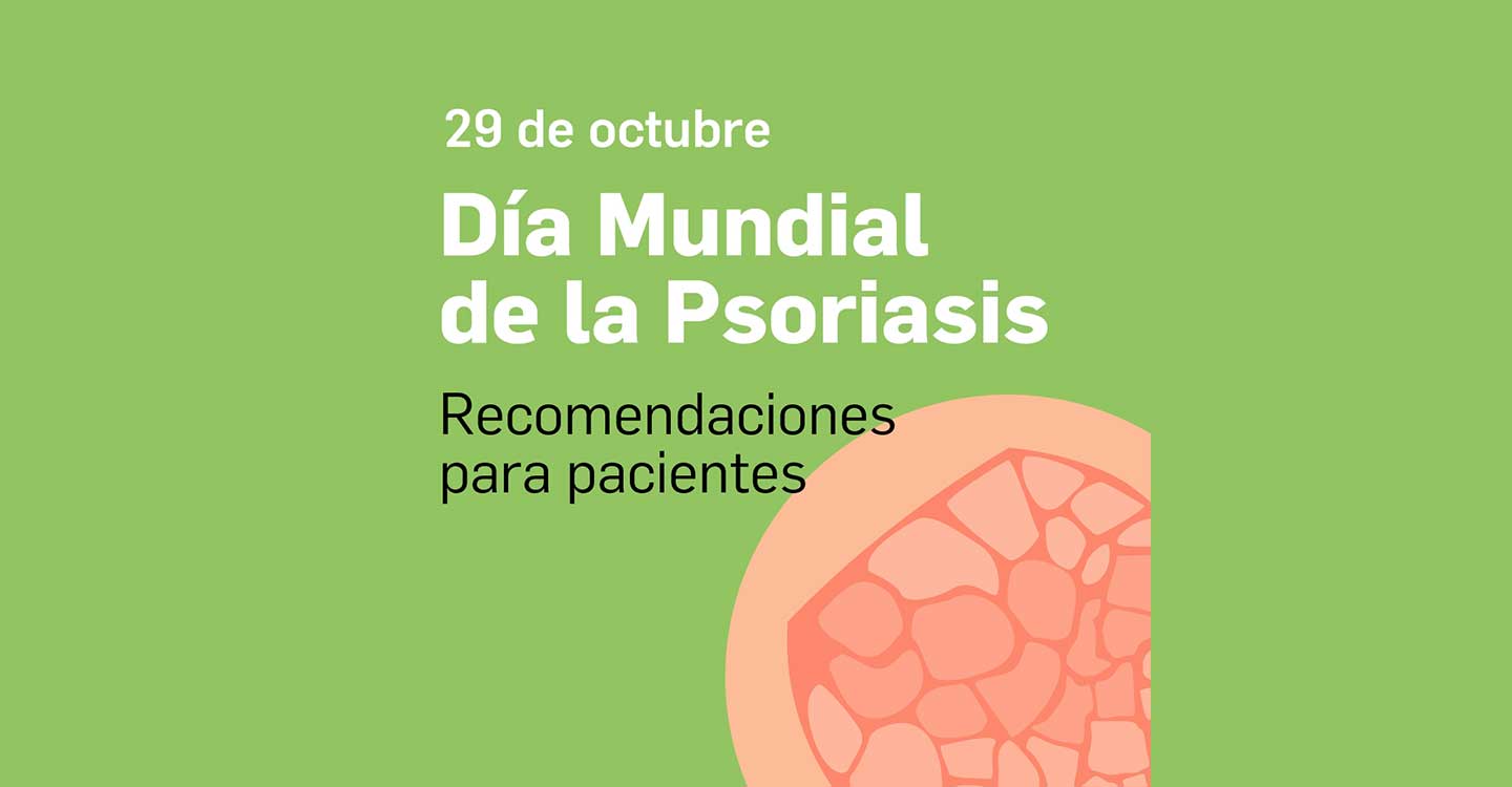 Los farmacéuticos recuerdan la importancia de la adherencia a los tratamientos en el Día Mundial de la Psoriasis