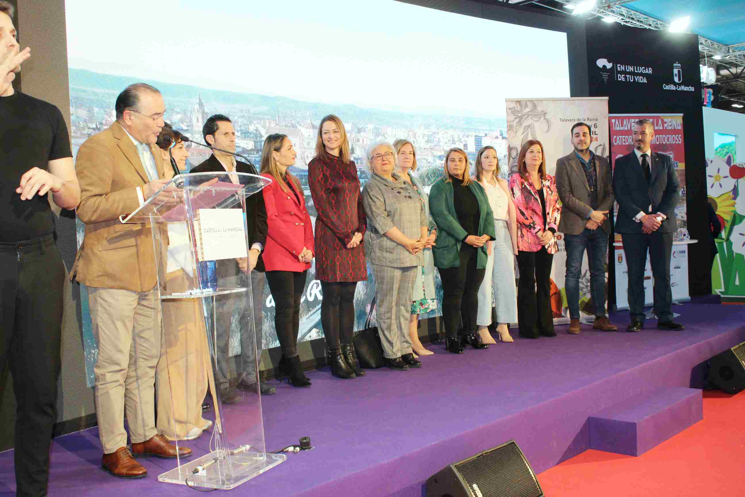 FITUR acoge la presentación de la feria “AOVE & NUTS Experience 2024” de Talavera de la Reina  