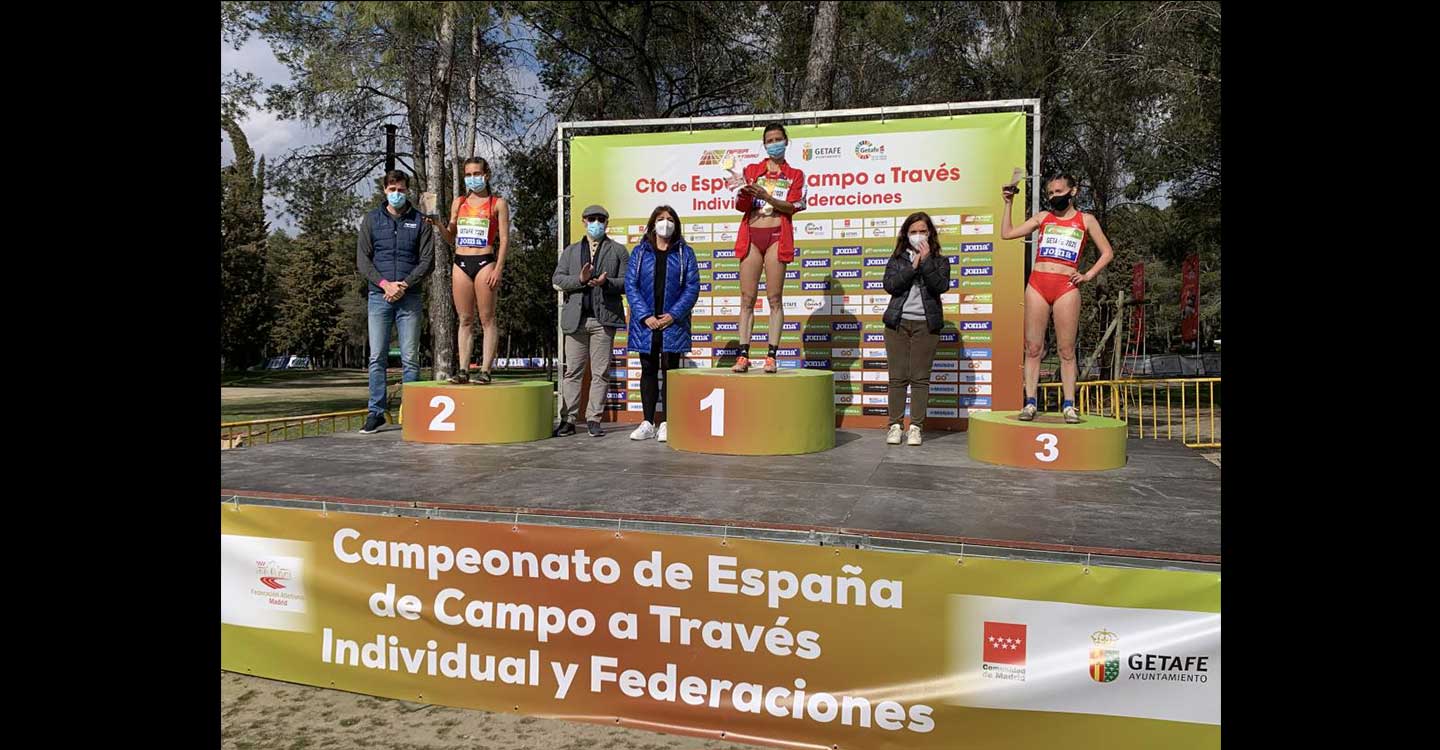 El Gobierno regional felicita a la atleta Irene Sánchez Escribano y a la selección femenina de Castilla-La Mancha por haberse proclamado campeonas de España de Campo a Través