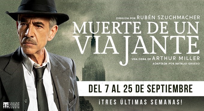 Imanol Arias protagoniza 'Muerte de un viajante' uno de los grandes textos del S.XX bajo la dirección de Rubén Szuchmacher