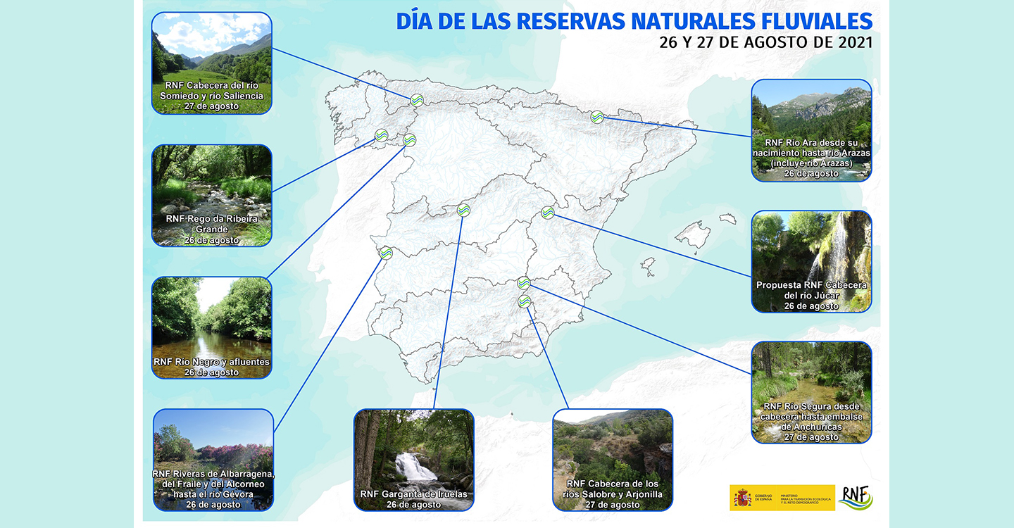 El MITECO organiza unas jornadas didácticas sobre las Reservas Naturales Fluviales, una figura fundamental para la protección de los ríos