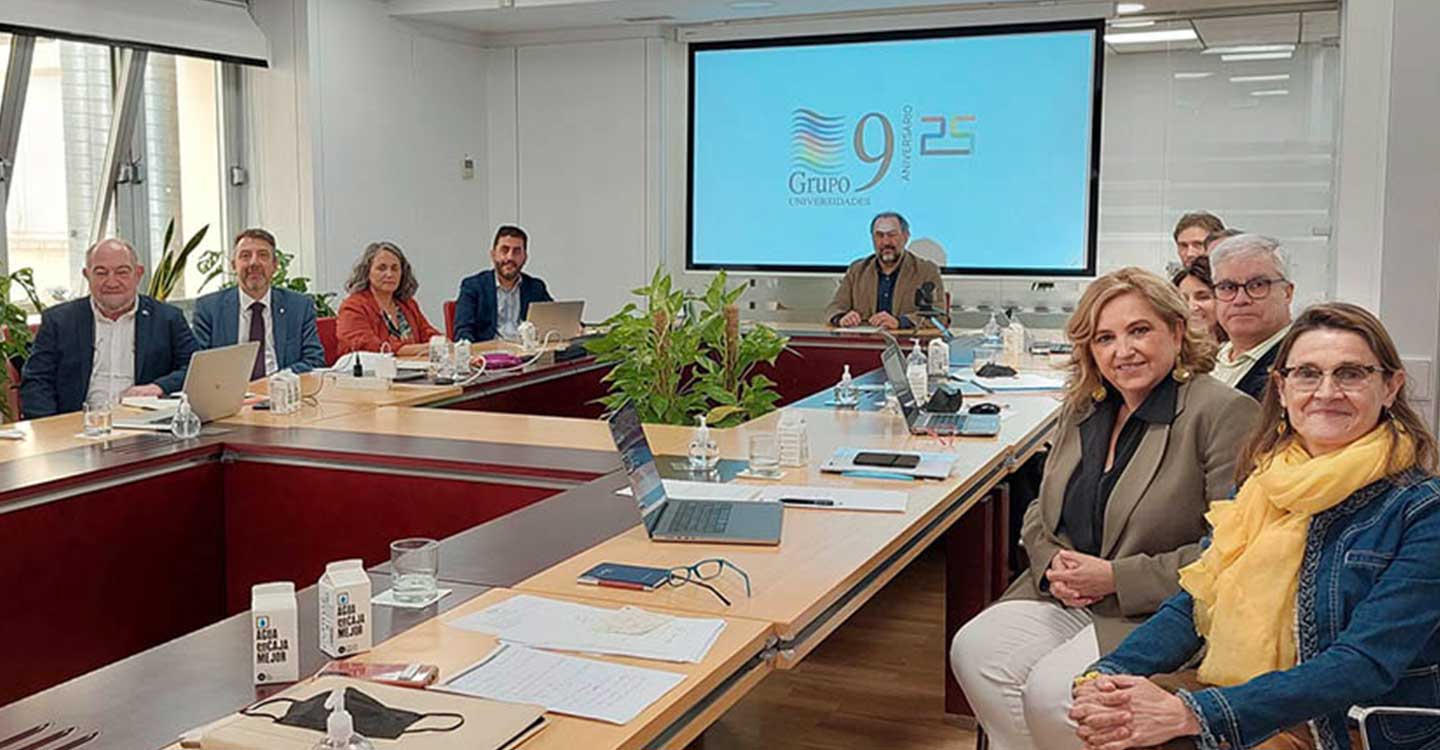 Julián Garde preside en Madrid la reunión de la Comisión Sectorial de Investigación del Grupo 9 de Universidades