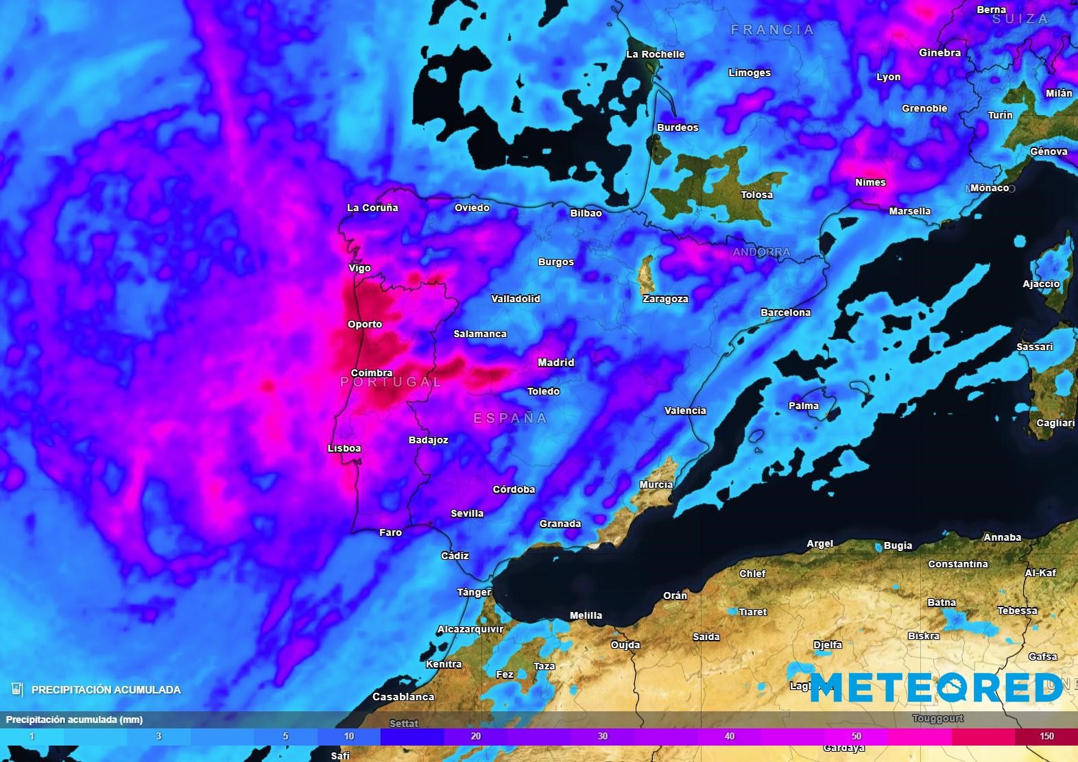 Lluvias cuantiosas, algunas con barro, y tormentas con granizo y reventones