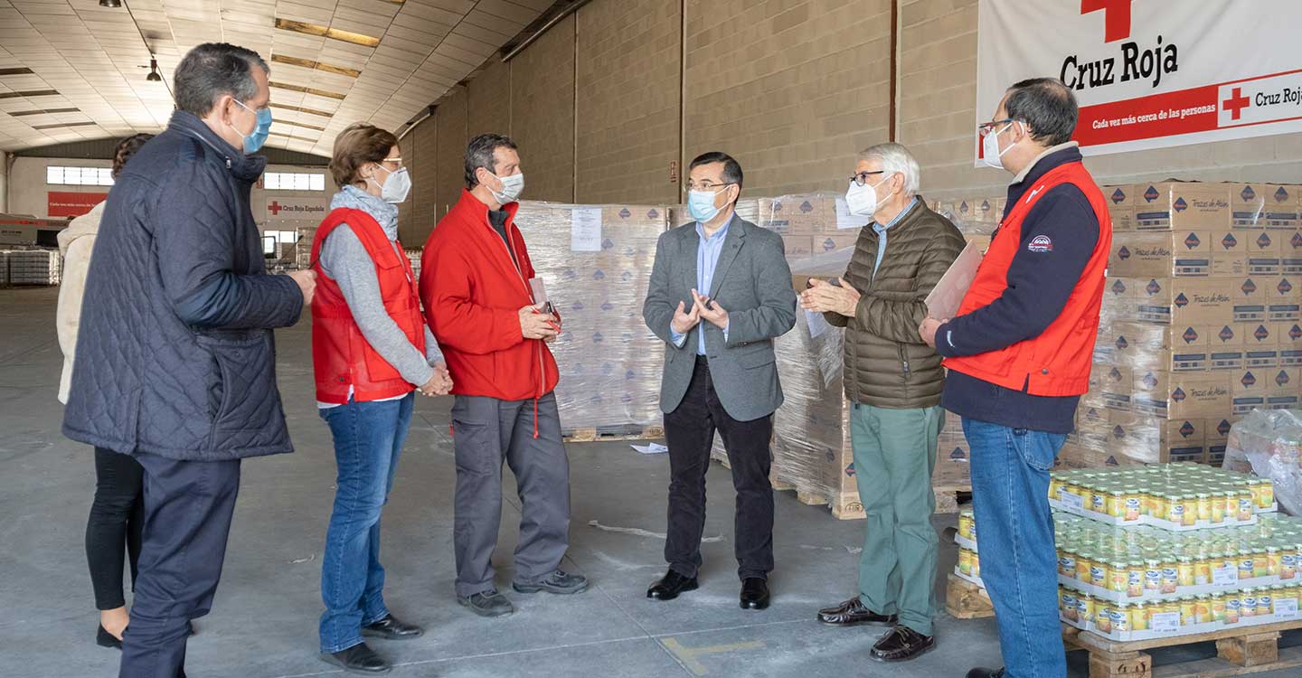 El Ministerio de Agricultura, Pesca y Alimentación distribuye más de 1,5 millones de kilos de alimentos entre 66.000 personas desfavorecidas en Castilla-La Mancha