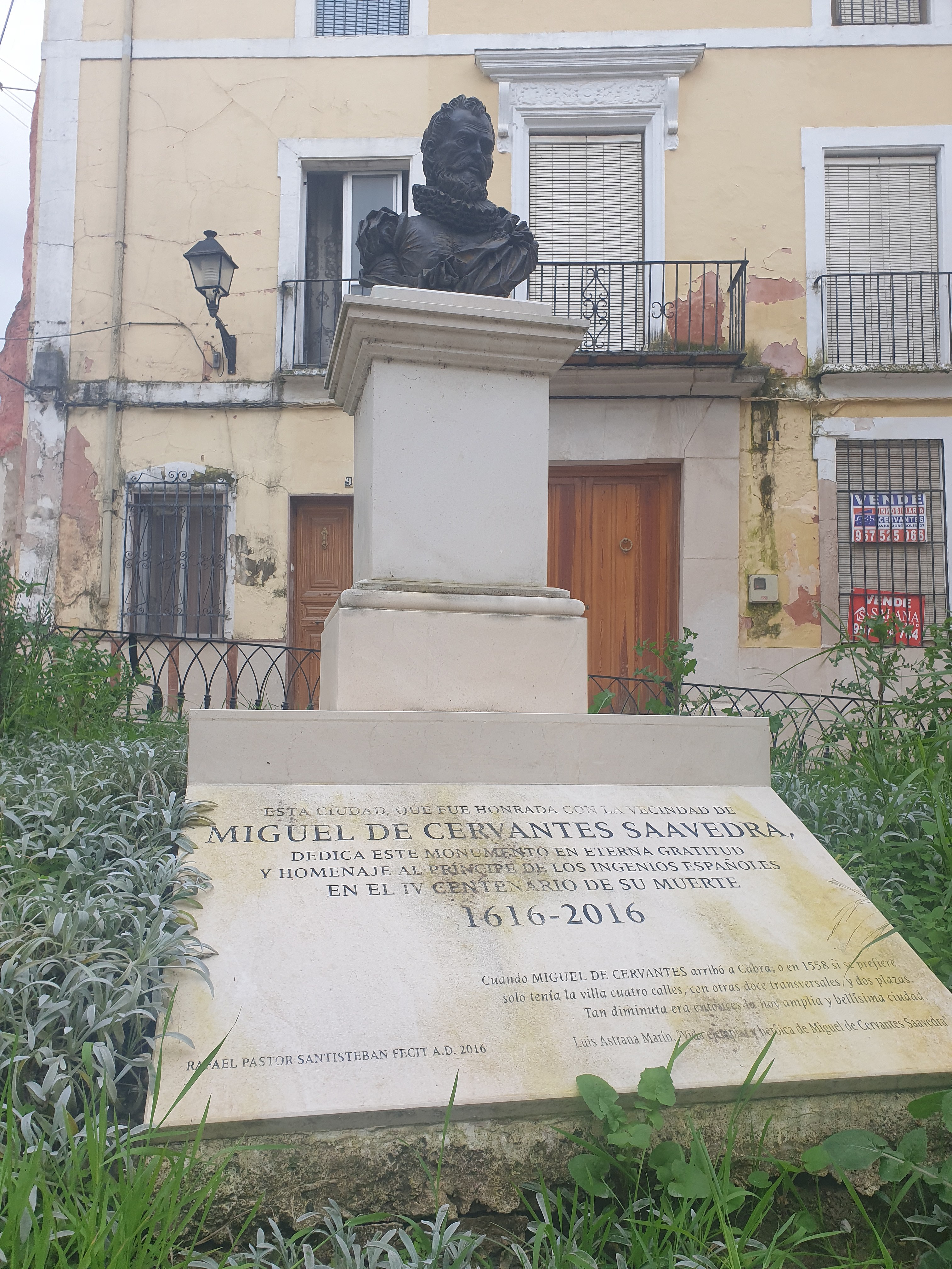 Miguel de Cervantes en Córdoba