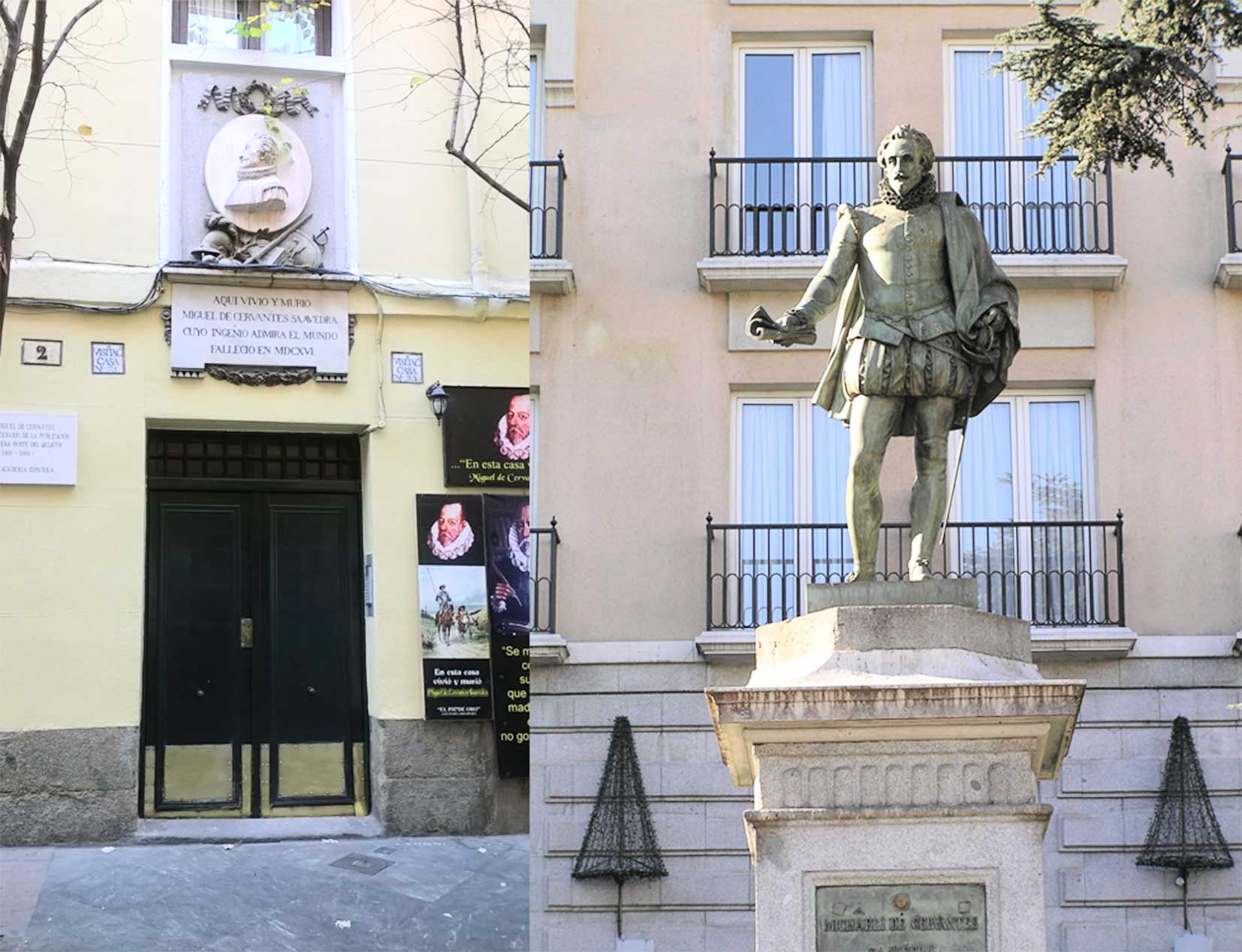 Miguel de Cervantes en Madrid