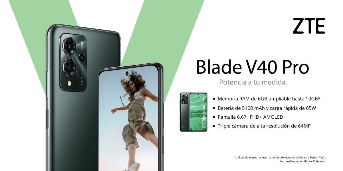 El nuevo ZTE Blade V40 Pro revoluciona la gama media en España 