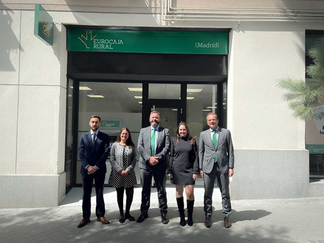 Eurocaja Rural abre nueva oficina en Madrid, la sexta en la capital