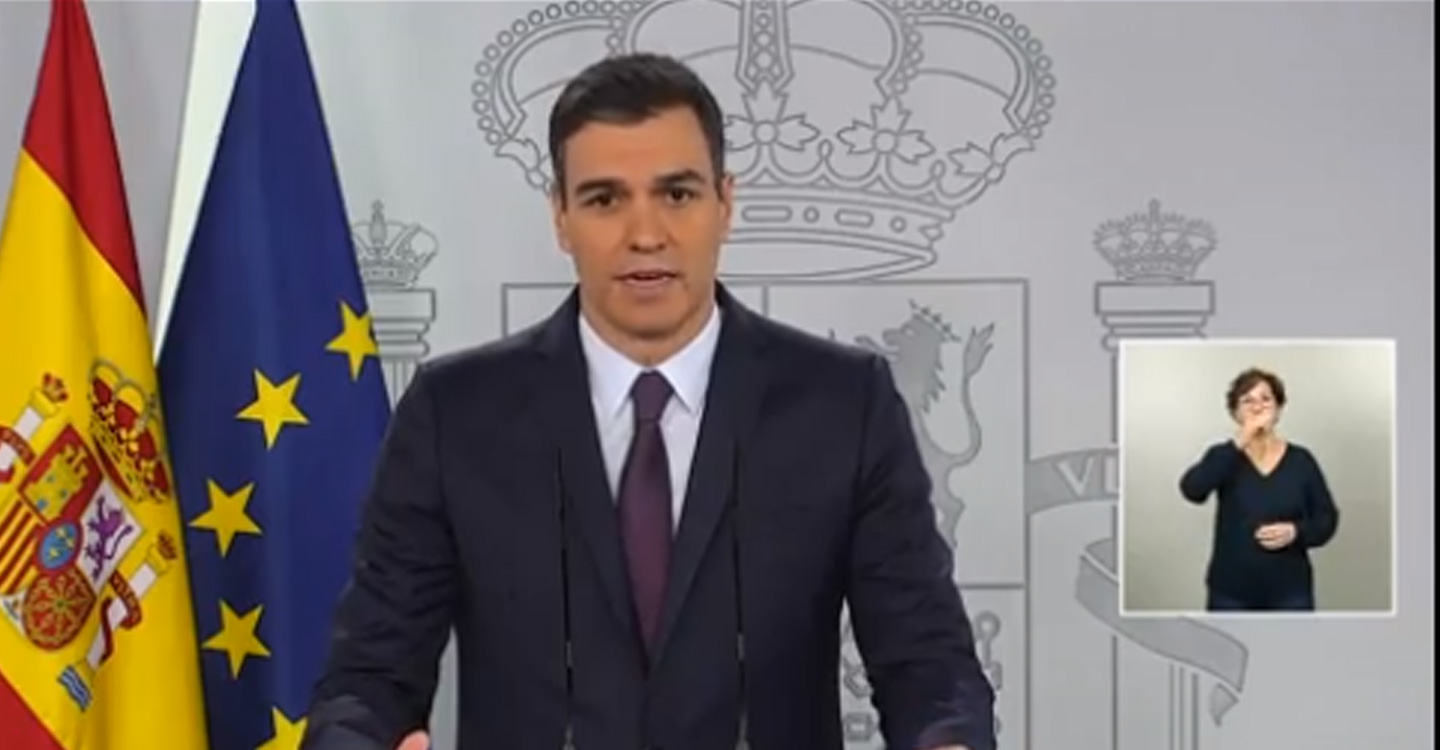 Pedro Sánchez solicitará al Congreso de los Diputados una quinta prórroga del estado de alarma