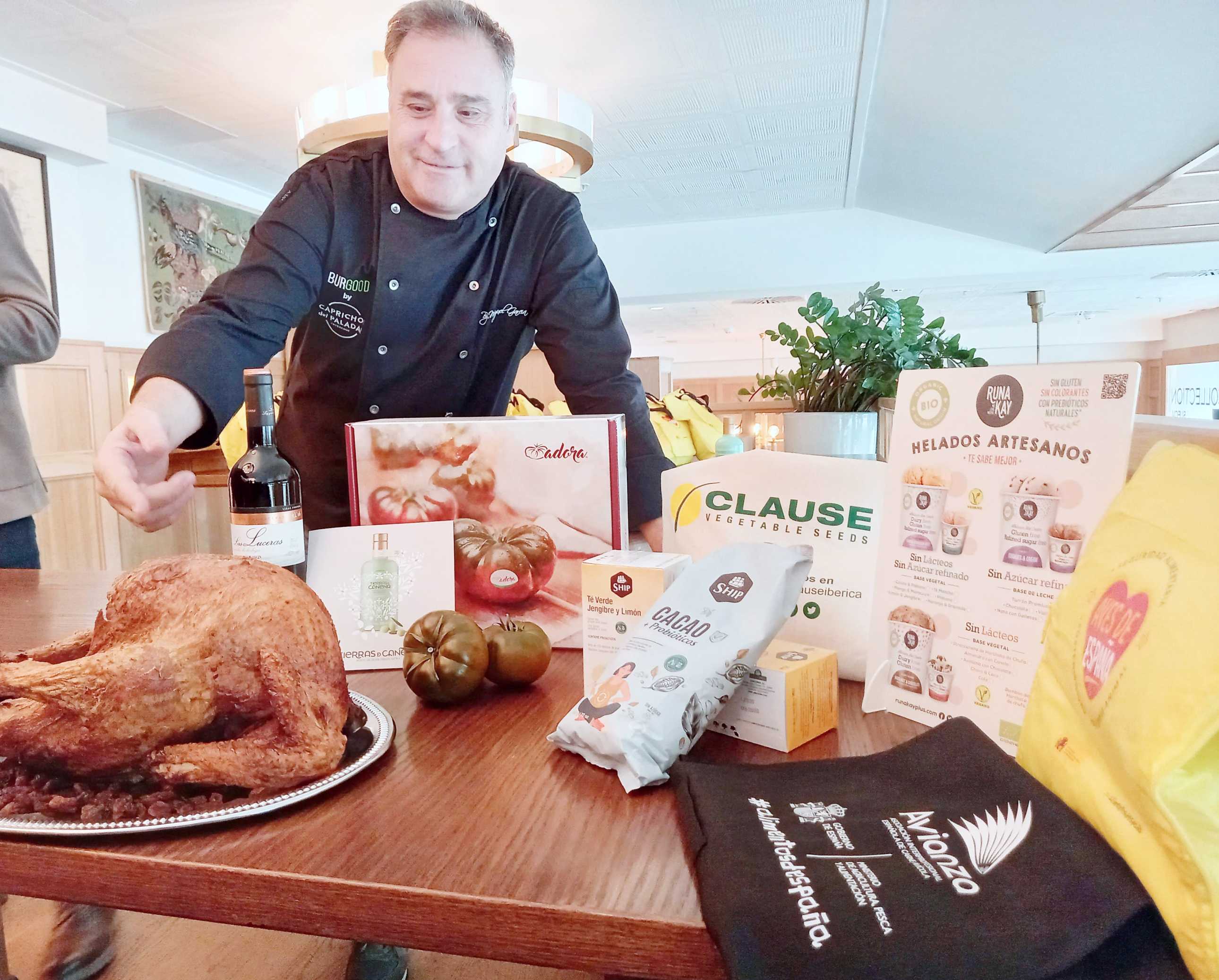 Platos de Navidad 2023 en clave saludable por chef Miguel García en Casa Suecia