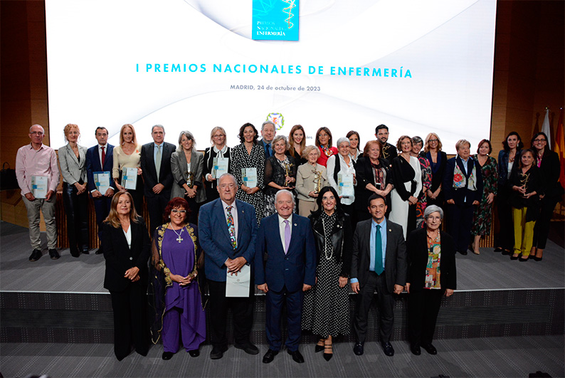 Los I Premios Nacionales de Enfermería reconocen el trabajo de las mejores enfermeras y enfermeros de España en todos los ámbitos de la profesión
