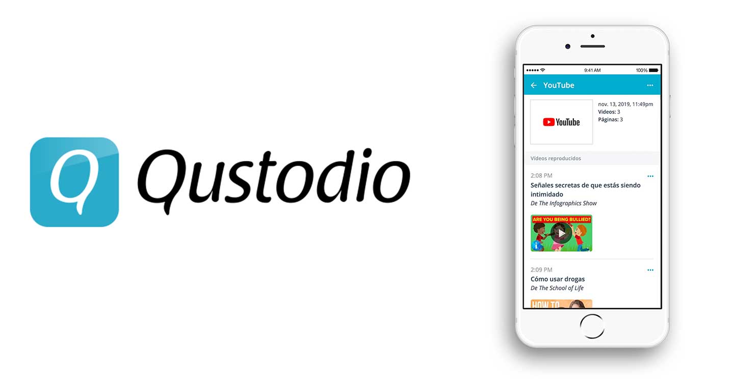 Qustodio lanza YouTube Monitoring, una nueva función que ayudará a los padres a conocer y gestionar el uso de la plataforma 