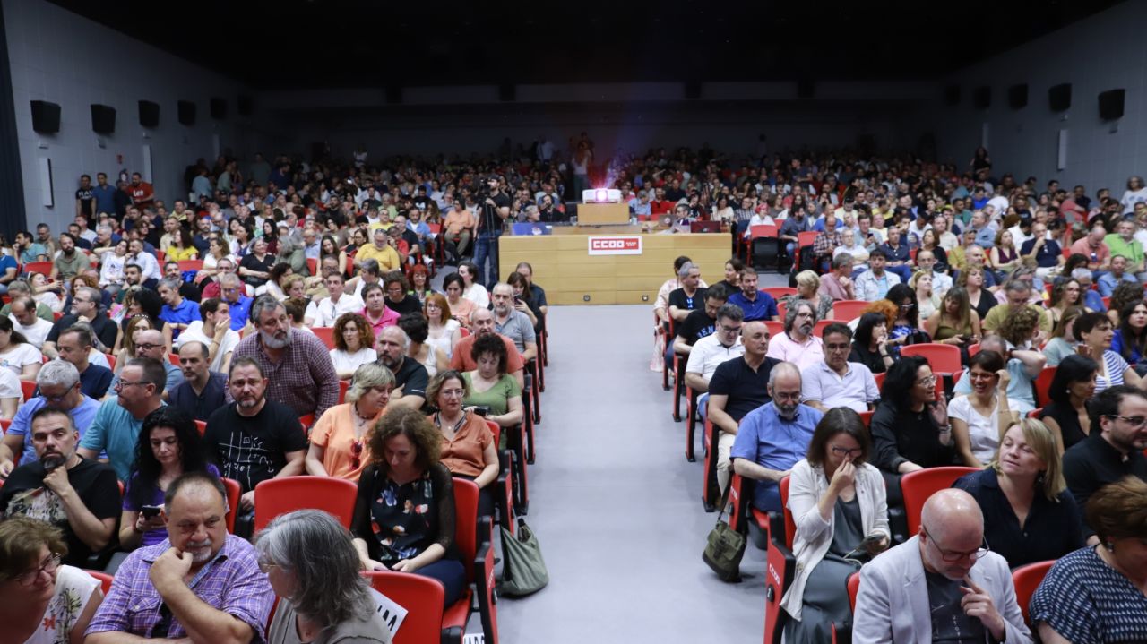 Más de 80 sindicalistas de Castilla-La Mancha participan en la Asamblea de Negociadores de Comisiones Obreras en Madrid