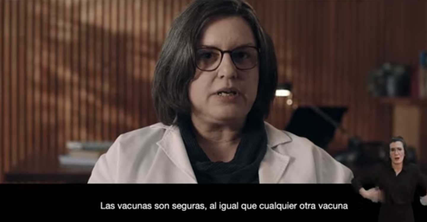 #YomeVacunoSeguro, lema de la campaña del Ministerio de Sanidad que persigue reforzar la confianza en la seguridad de las vacunas