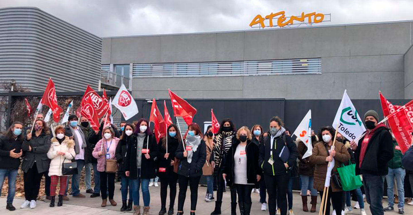 CCOO revalida y amplía su liderazgo sindical en Atento-Toledo