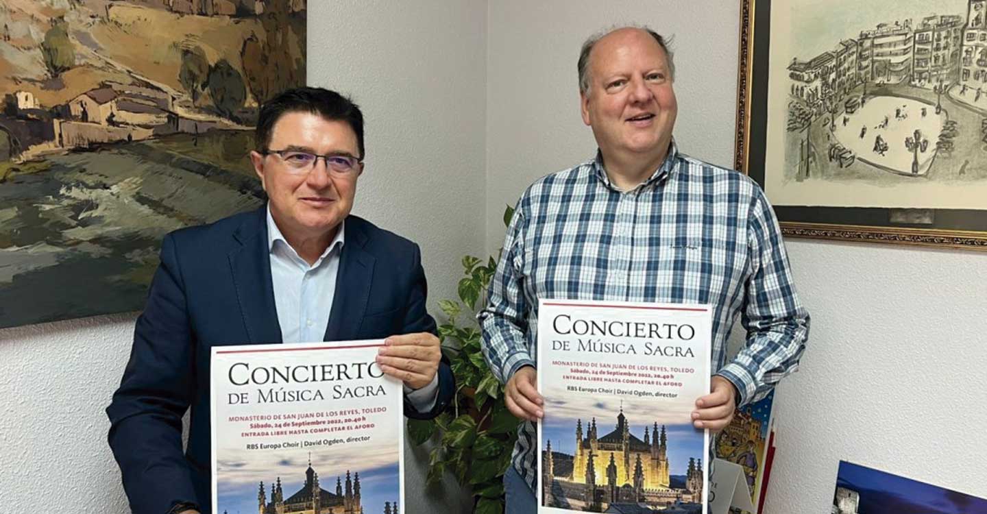 El Monasterio de San Juan de los Reyes acogerá un Concierto de Música Sacra abierto y gratuito el próximo 24 de septiembre