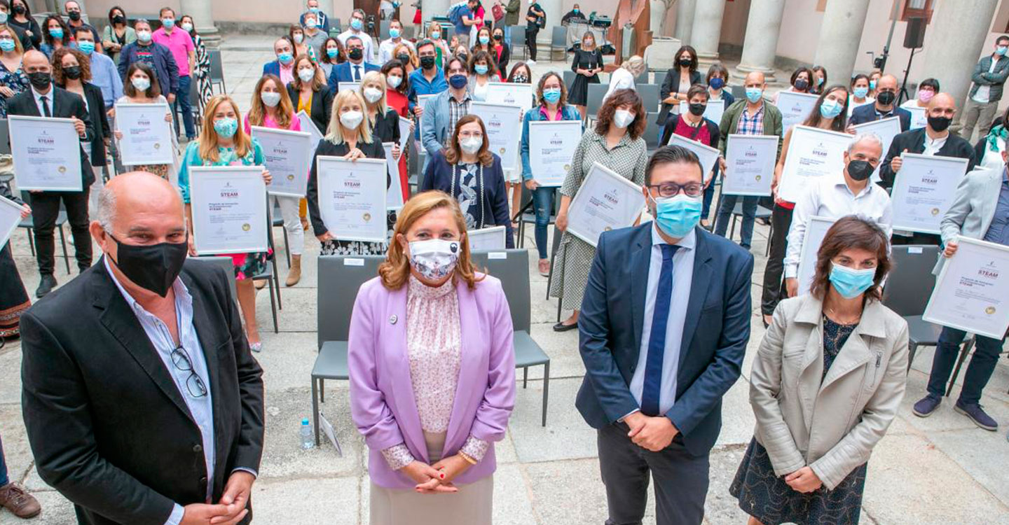 El Gobierno regional otorga un sello de calidad a 46 centros educativos que desarrollan proyectos STEAM en Castilla-La Mancha
