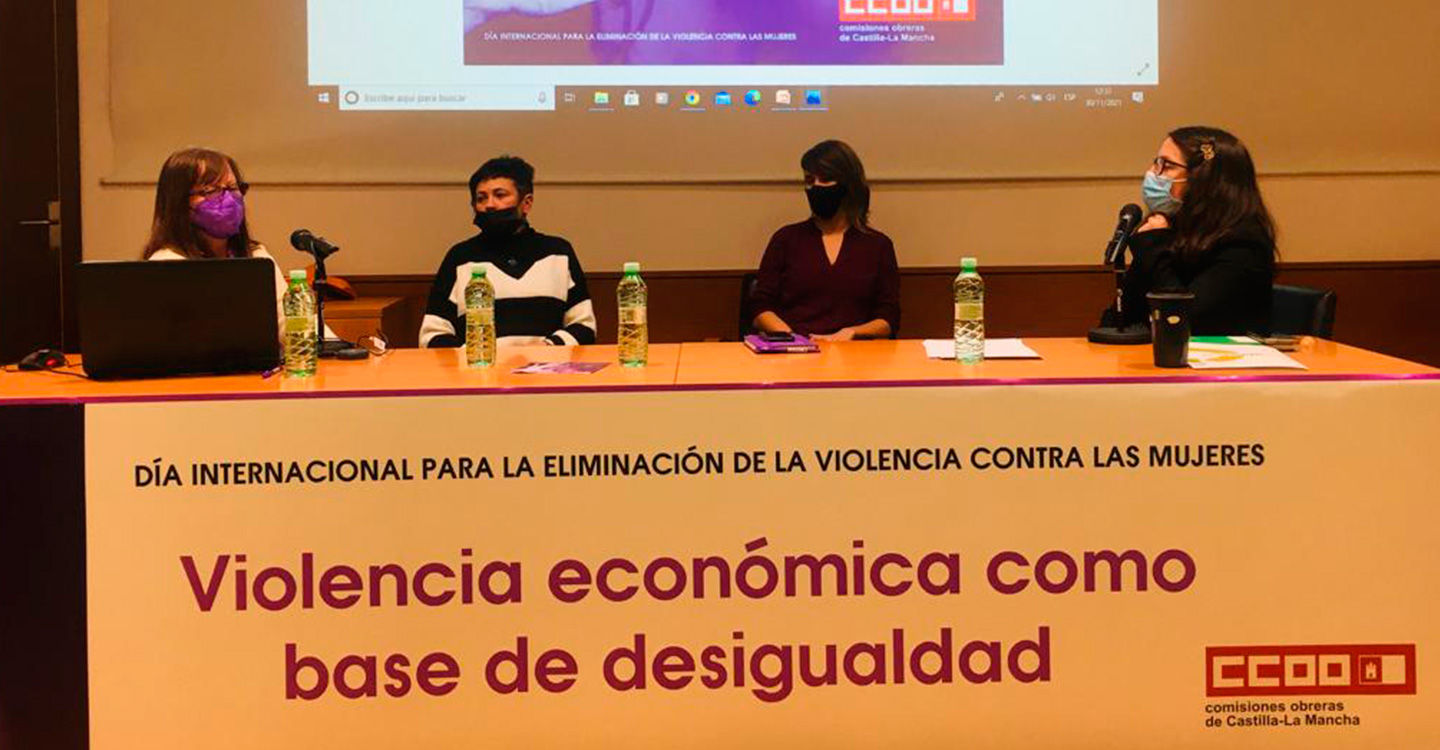 CCOO CLM advierte de la violencia económica que sufren las mujeres, una violencia estructural e invisible