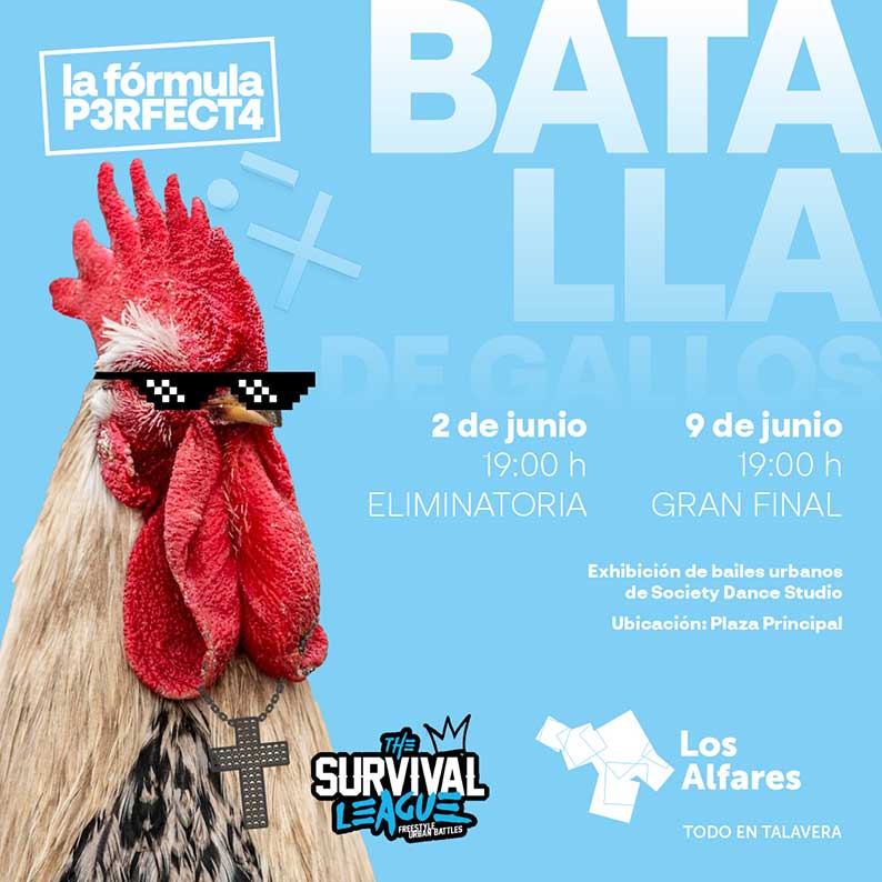 Los Alfares acoge un nuevo show de Batallas de Gallos clasificatorio para ‘The Survival League’ 
