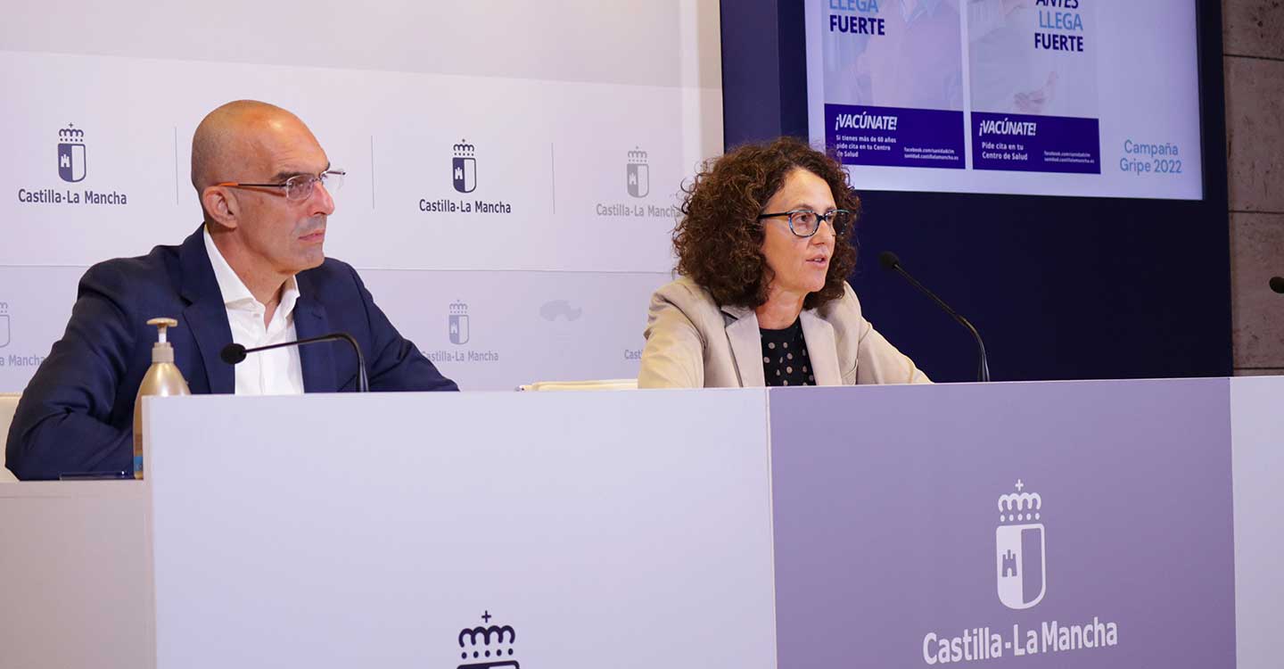 Castilla-La Mancha comienza la campaña de vacunación contra la gripe este viernes animando a la vacunación conjunta con la de Covid