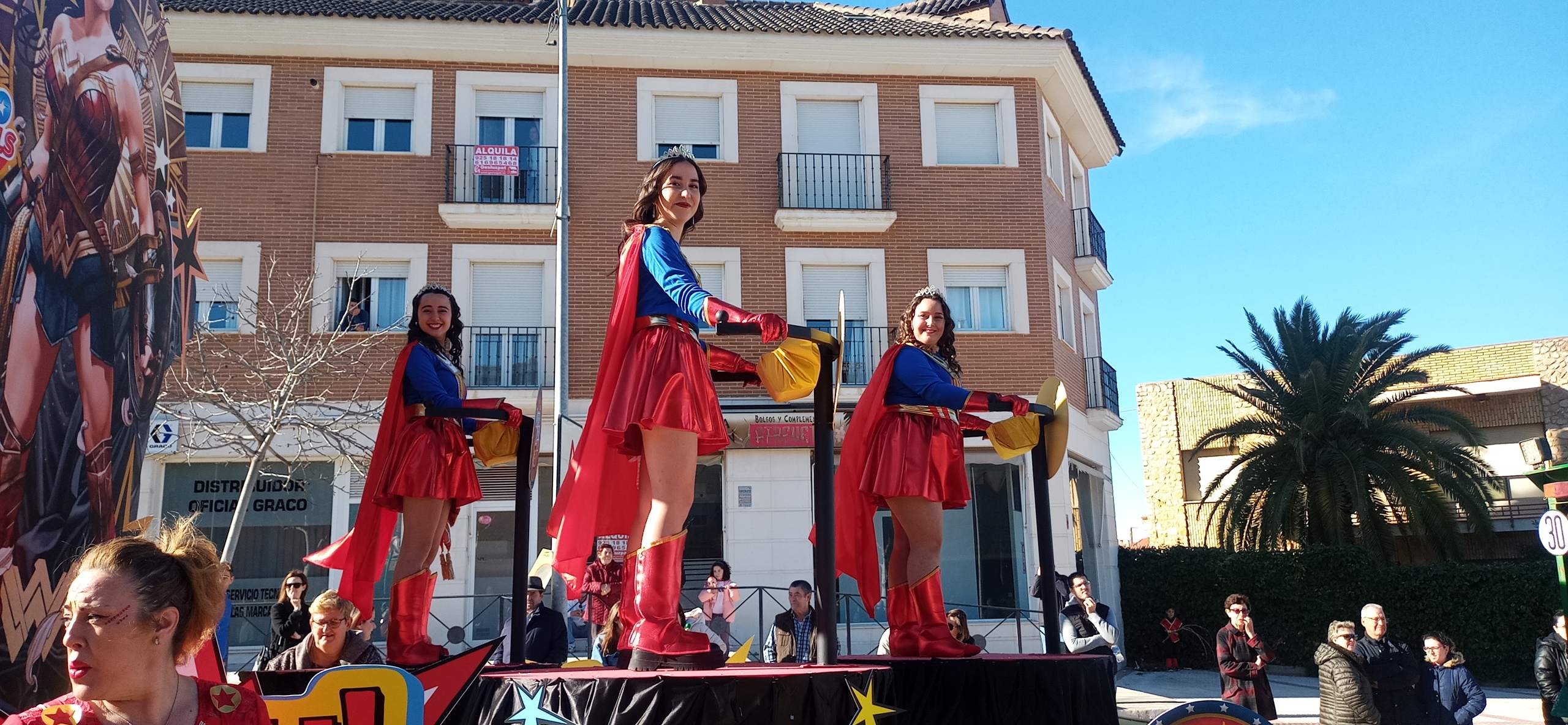 El Carnaval de Villacañas regresa a las calles tras haberse aplazado por las lluvias de la semana pasada