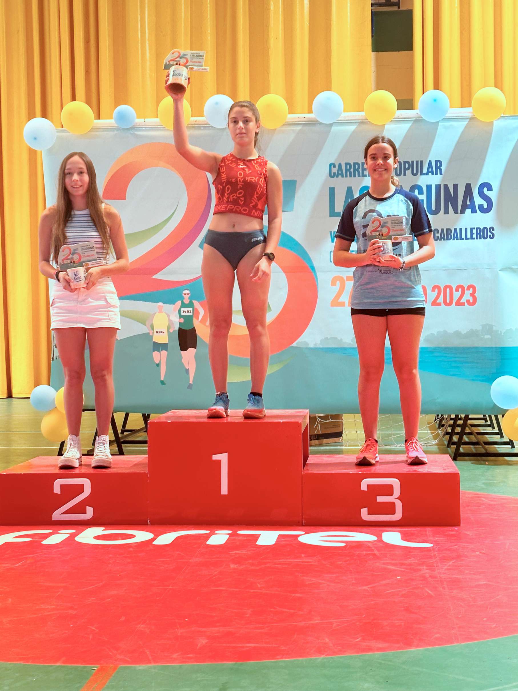 Rocío Navarro y otros atletas de Tomelloso demuestran su poderío en la Carrera Popular Las Lagunas en Villafranca de los Caballeros