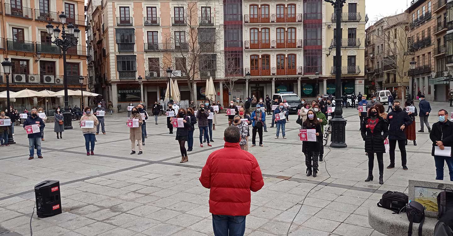 CCOO CLM : Si el Gobierno tiene que entenderse internamente que lo haga, pero que cumpla con los compromisos, la economía no se puede recuperar pasando por encima de los cadáveres de los trabajadores”