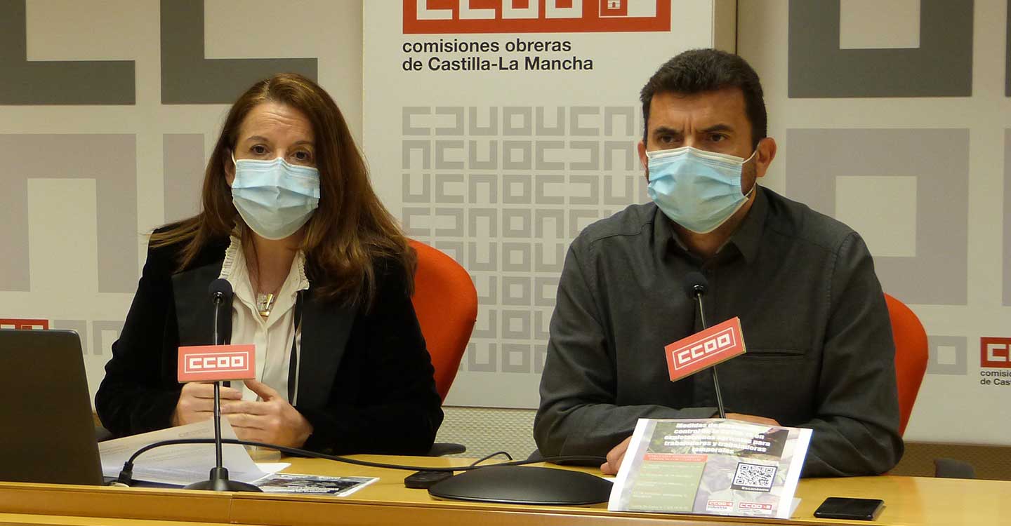 CCOO CLM pide al empresariado que no escatime esfuerzos y que cumpla con las obligaciones en materia preventiva en las explotaciones agrícolas frente a la COVID