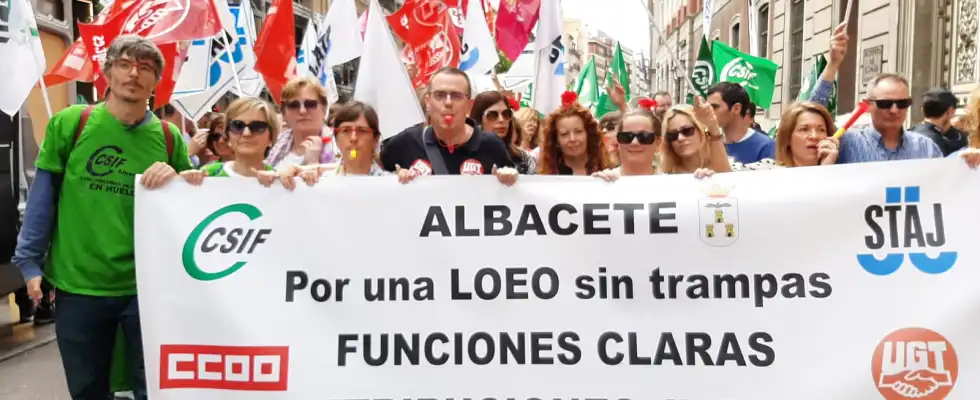 Continúa la huelga indefinida de los trabajadores/as de Justicia con un 80 % de seguimiento en CLM