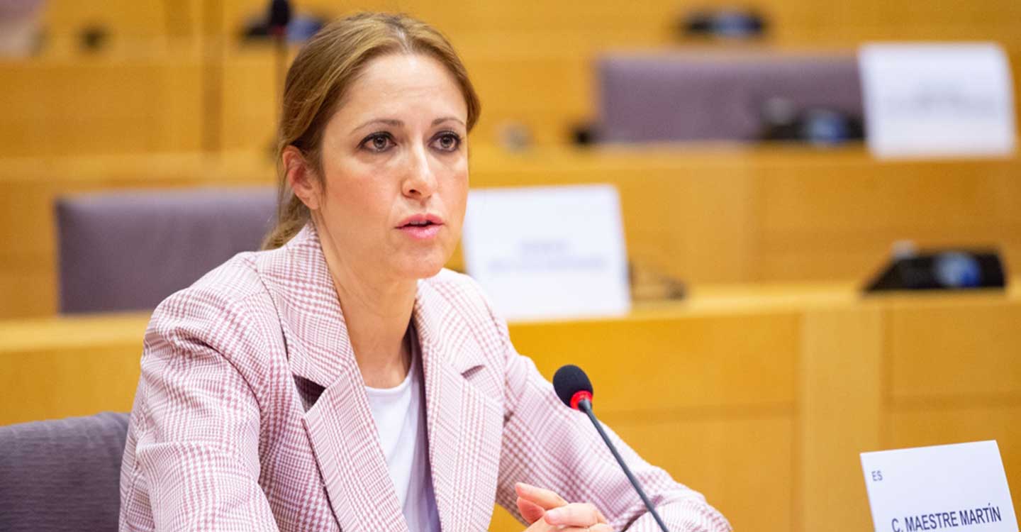 Cristina Maestre pide a la Comisión Europea que aumente el Fondo de Solidaridad para hacer frente a inundaciones como las ocurridas en España