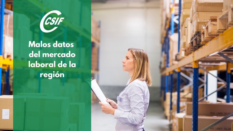 CSIF: El empleo femenino concentra la subida del paro y la bajada de la ocupación