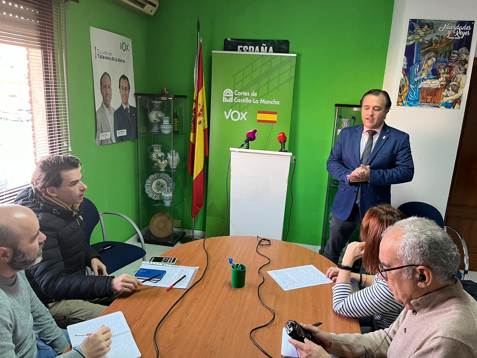 VOX solicita Page que priorice la compra de productos castellanomanchegos en los centros que dependan del gobierno regional